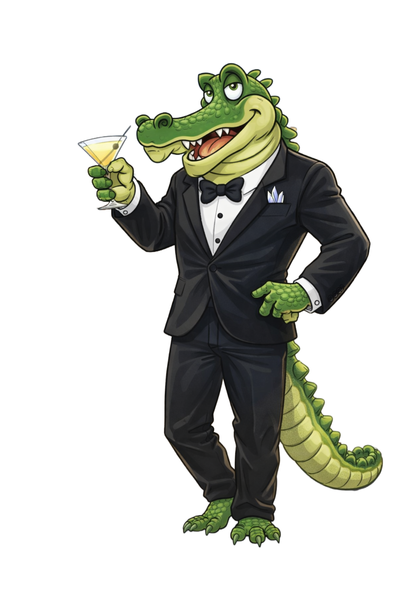 Il padrone di casa di Cristò (mascotte) in stile illustrato.